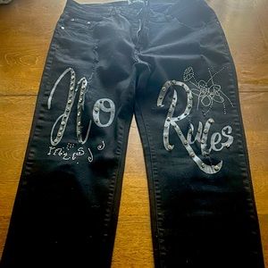 Brand New black Jeans No Rules